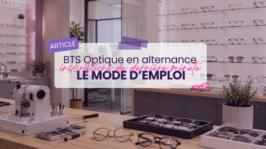 BTS Opticien-Lunetier en alternance à l’IES